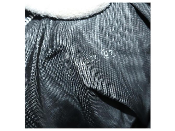 FENDI Backpack Fur Beige Silver Auth YKZ827A Silvery - view 11
