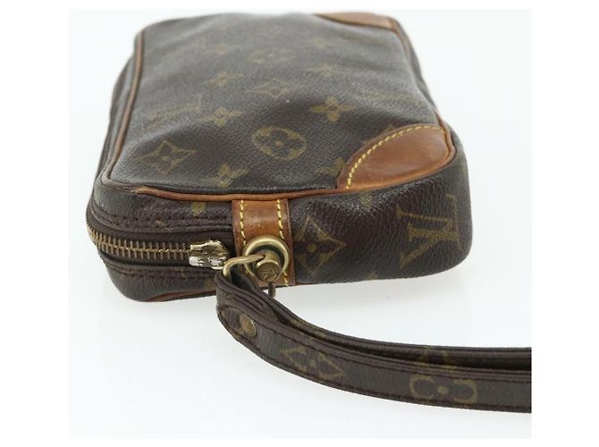 LOUIS VUITTON Clutch Marly Dragonne PM Monogram M51827 LV Auth ka3981 Monogramma - vista 3