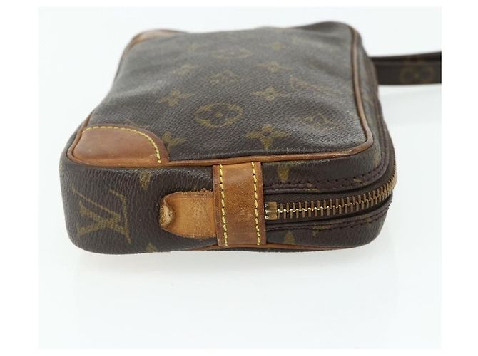 LOUIS VUITTON Clutch Marly Dragonne PM Monogram M51827 LV Auth ka3981 Monogramma - vista 4