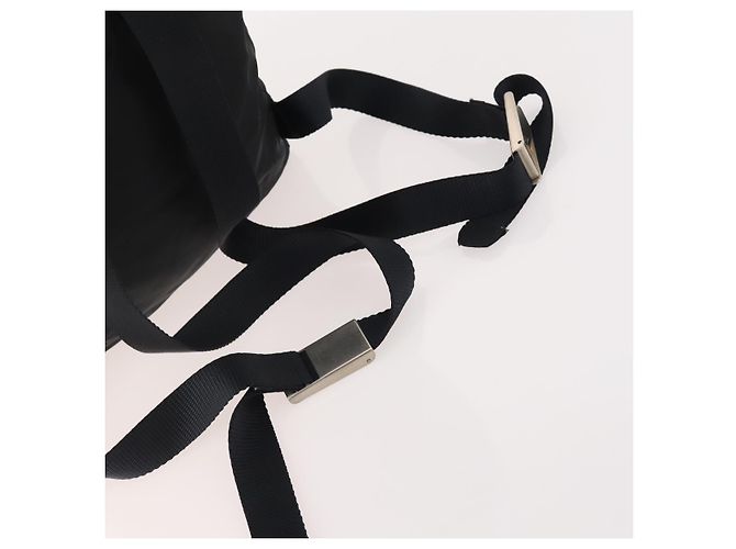 Zaino PRADA Nylon 5 Set Verde Nero Auth 174970 - vista 24