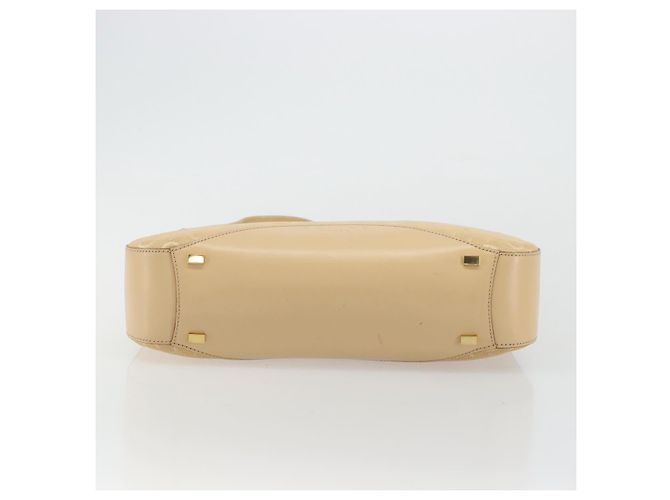 Céline Borsa a Spalla in Tela Macadam C di CELINE Beige Oro Auth ka3948 D'oro - vista 5