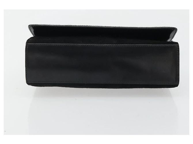 Bolsa de Mão GUCCI Camurça Preta Dourada 001 2058 1928 0 Auth yk20276 Preto Dourado - vista 5