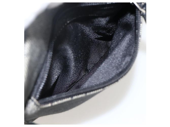 Borsa a Spalla GG Canvas Gucci Nera Argento 03136 Auth 175385 Nero - vista 23