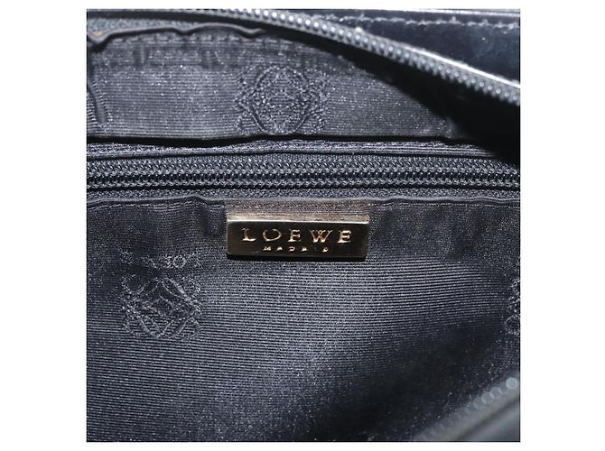 Borsa LOEWE in nylon verde oro Auth 176062A D'oro - vista 11