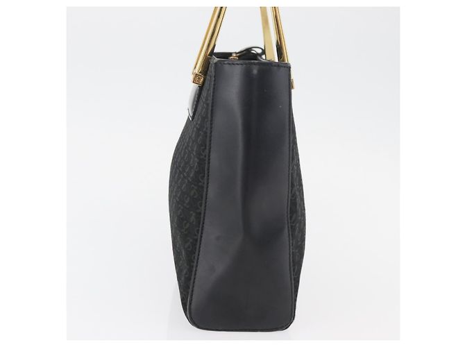 Borsa LOEWE in nylon verde oro Auth 176062A D'oro - vista 3
