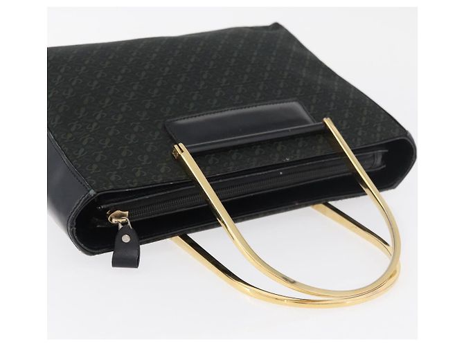 Borsa LOEWE in nylon verde oro Auth 176062A D'oro - vista 6