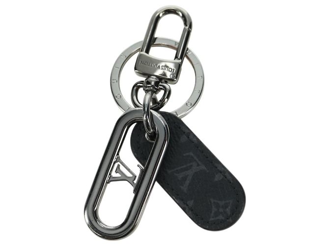 LOUIS VUITTON Monogram Portachiavi Charm Firma LV Nero M00927 Auth YKZ1420M Monogramma - vista 13