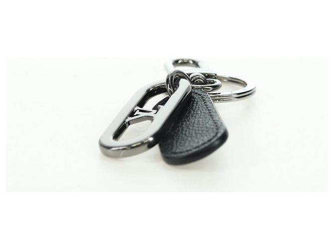LOUIS VUITTON Monogram Portachiavi Charm Firma LV Nero M00927 Auth YKZ1420M Monogramma - vista 14