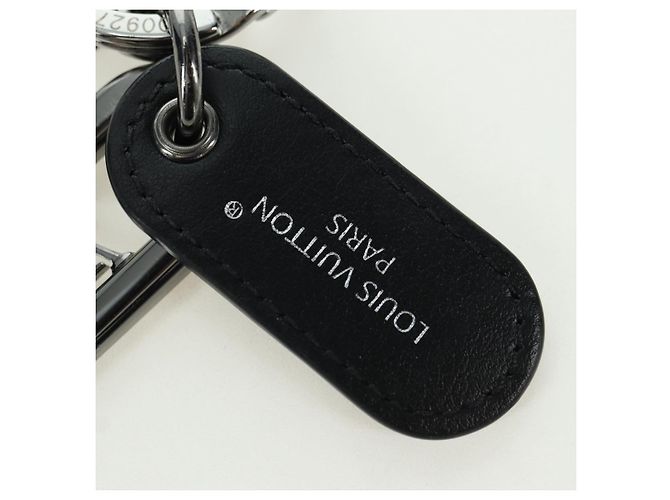 LOUIS VUITTON Monogram Portachiavi Charm Firma LV Nero M00927 Auth YKZ1420M Monogramma - vista 7