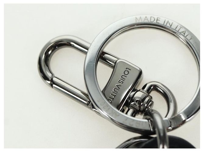 LOUIS VUITTON Monogram Portachiavi Charm Firma LV Nero M00927 Auth YKZ1420M Monogramma - vista 8