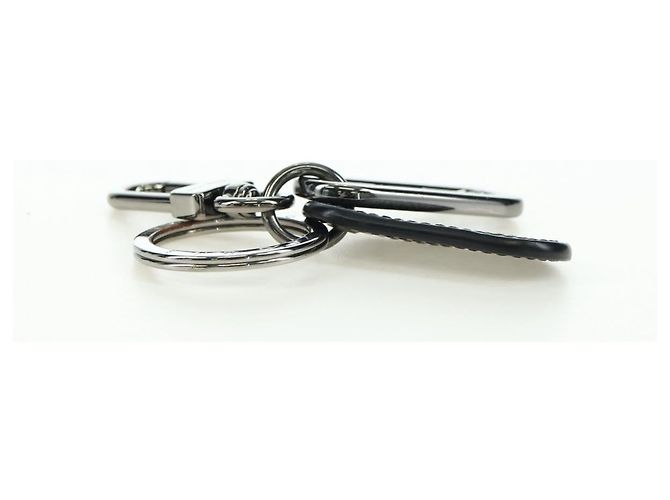 LOUIS VUITTON Monogram Portachiavi Charm Firma LV Nero M00927 Auth YKZ1420M Monogramma - vista 9
