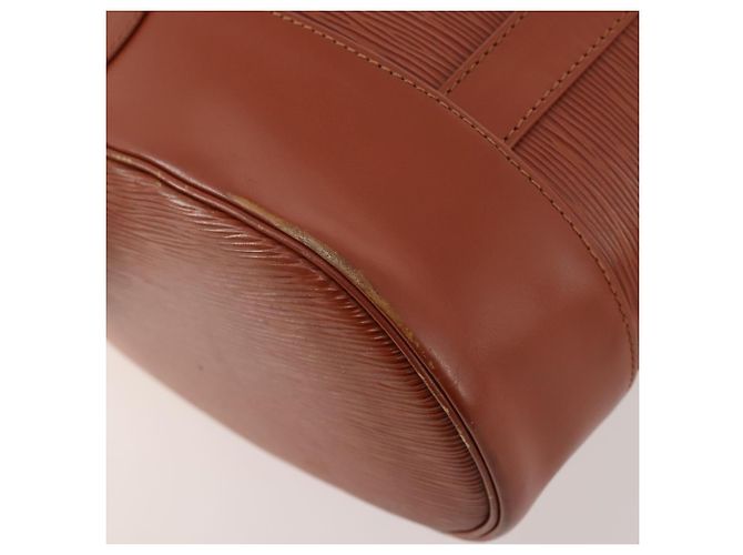 LOUIS VUITTON Bolsa de Ombro Epi Randonnee PM Marrom M52353 LV Auth YKZ1637 - vista 16