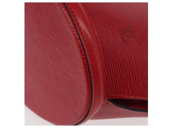 LOUIS VUITTON Bolsa de Hombro Epi Saint Jacques Roja M52277 LV Auth 175555 - vista 9