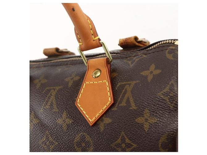 LOUIS VUITTON Borsa a Mano Monogram Speedy 25 M41528 LV Auth 175621 Monogramma - vista 20