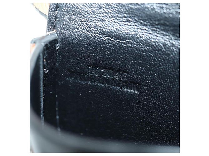 LOEWE Ghibli Collaborazione Borsa Mini con Tacco in Pelle Marrone Auth 172348SM - vista 11