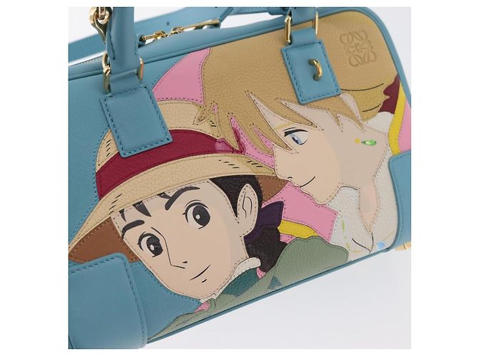 LOEWE Anagram Howl's Moving Castle Amazona 28 Sophie & Howl 2way Auth 158613SM - vista 21