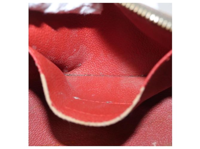 LOUIS VUITTON Pochette Cosmetica PM Damier Ebene N47516 Auth BA12124 - vista 11