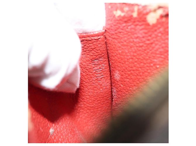 LOUIS VUITTON Pochette Cosmetica PM Damier Ebene N47516 Auth BA12124 - vista 12