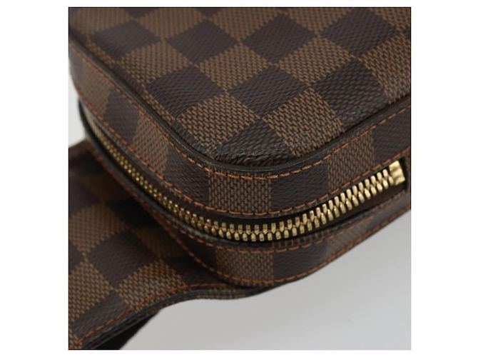 LOUIS VUITTON Borsa a Spalla Geronimos Damier Ebene N51994 LV Auth 157020 - vista 14