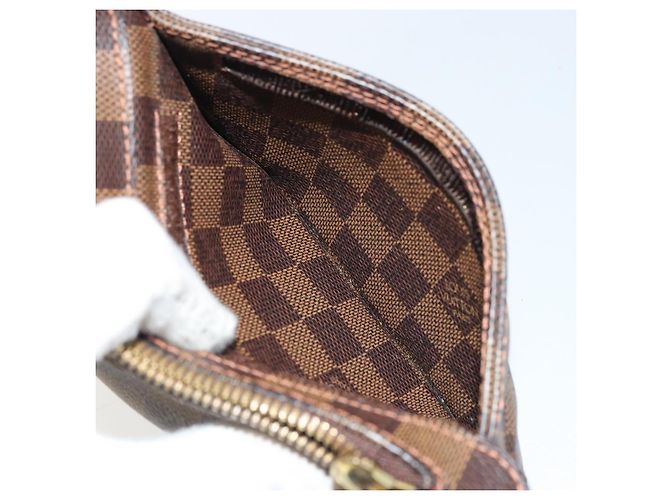 LOUIS VUITTON Borsa a Spalla Geronimos Damier Ebene N51994 LV Auth 157020 - vista 20