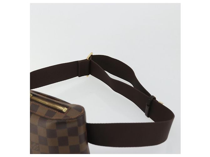 LOUIS VUITTON Borsa a Spalla Geronimos Damier Ebene N51994 LV Auth 157020 - vista 8