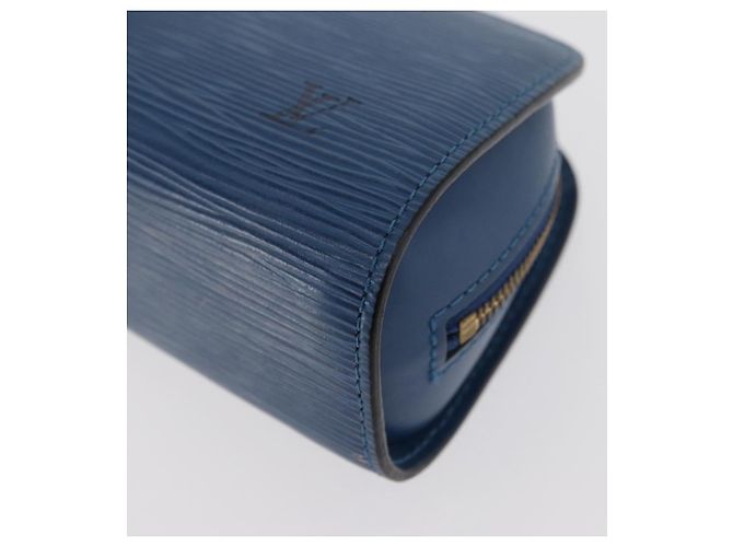 LOUIS VUITTON Pochette Dauphine PM Epi Blu M48445 LV Auth ti3870 - vista 14