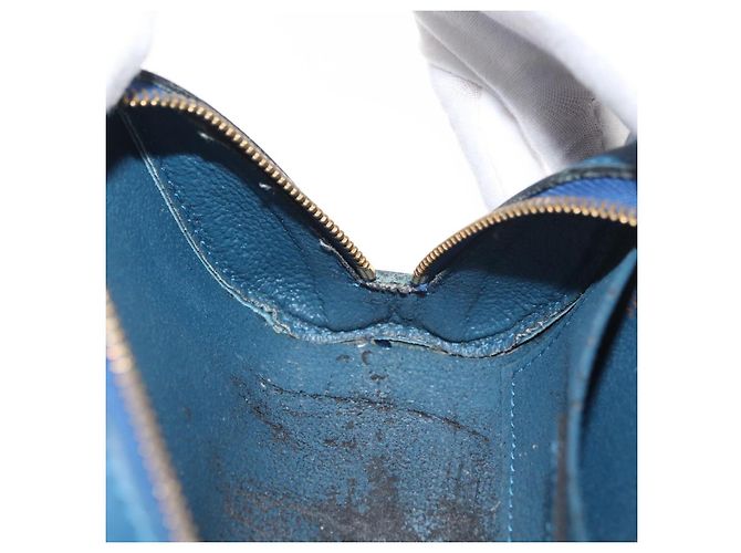LOUIS VUITTON Pochette Dauphine PM Epi Blu M48445 LV Auth ti3870 - vista 18