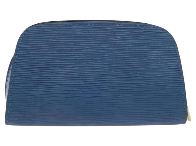 LOUIS VUITTON Pochette Dauphine PM Epi Blu M48445 LV Auth ti3870 - vista 2