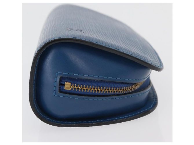 LOUIS VUITTON Pochette Dauphine PM Epi Blu M48445 LV Auth ti3870 - vista 3