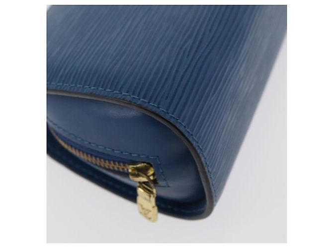 LOUIS VUITTON Pochette Dauphine PM Epi Blu M48445 LV Auth ti3870 - vista 7