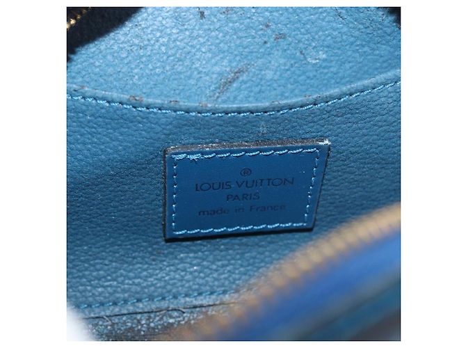 LOUIS VUITTON Pochette Dauphine PM Epi Blu M48445 LV Auth ti3870 - vista 9