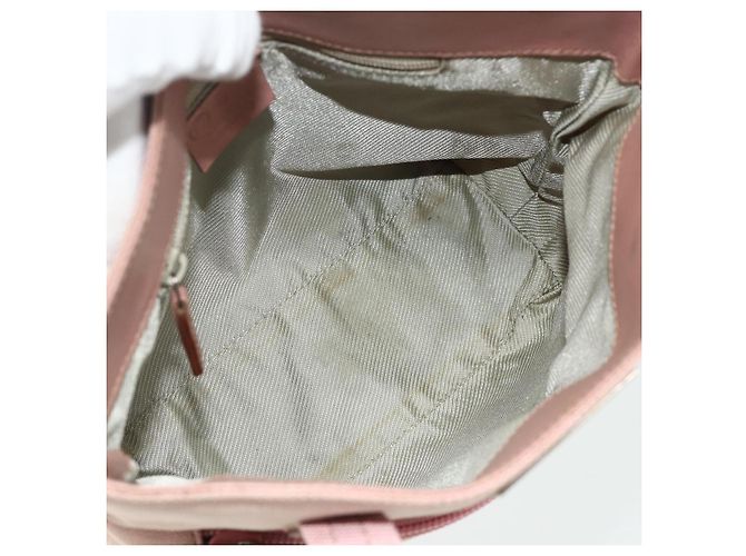 GUCCI Handtasche aus Canvas in Pink Silber 76480 Auth mr2317 - Ansicht 10