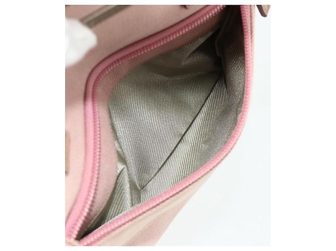 GUCCI Handtasche aus Canvas in Pink Silber 76480 Auth mr2317 - Ansicht 11