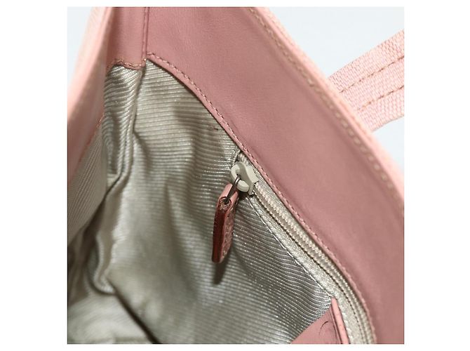 GUCCI Handtasche aus Canvas in Pink Silber 76480 Auth mr2317 - Ansicht 22