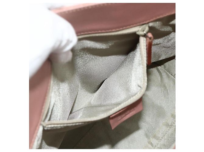 GUCCI Handtasche aus Canvas in Pink Silber 76480 Auth mr2317 - Ansicht 23