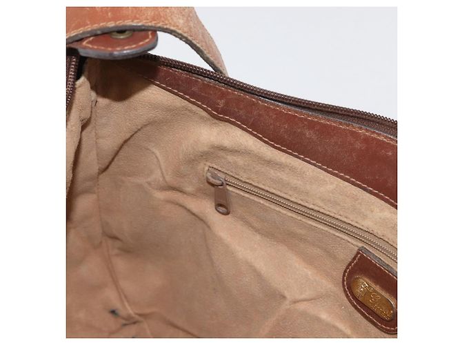 Gucci Borsa a Spalla Micro GG Supreme PVC Beige Oro 001 067 0719 Auth ka3876 D'oro - vista 21