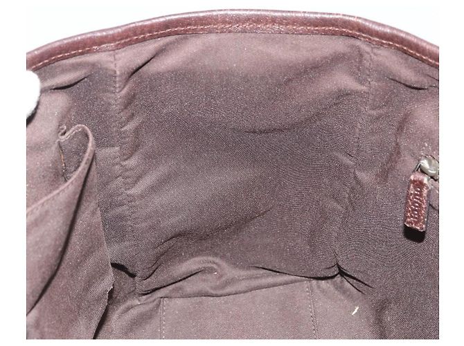Borsa a mano Gucci GG Canvas Web Sherry Line Beige Rosso Verde 145810 Auth 175735 - vista 20