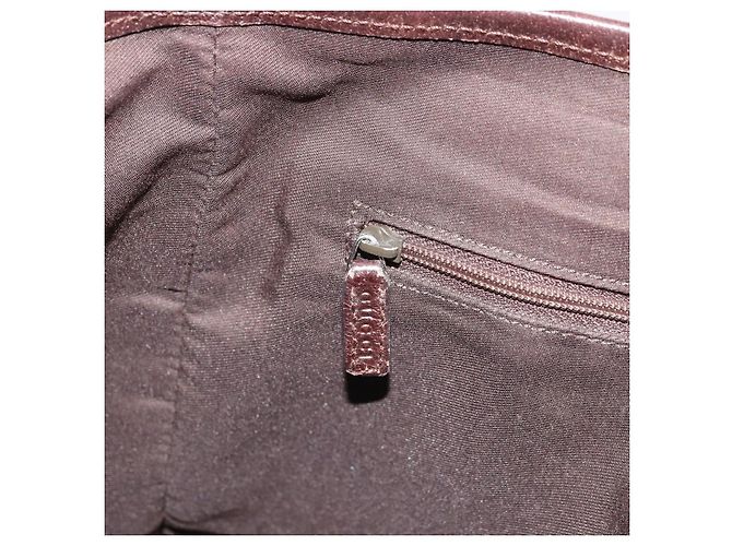 Borsa a mano Gucci GG Canvas Web Sherry Line Beige Rosso Verde 145810 Auth 175735 - vista 21