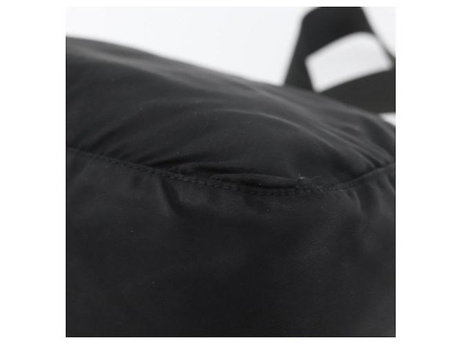 Borsa a Spalla PRADA Nylon Nero Argento Autentica ka3998 - vista 17