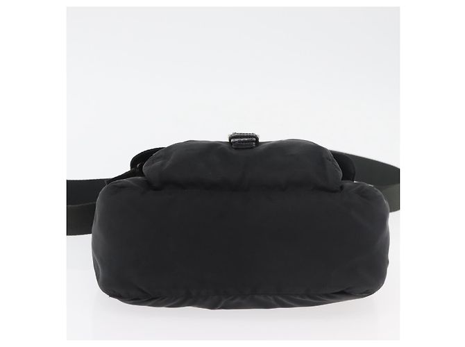 Borsa a Spalla PRADA Nylon Nero Argento Autentica ka3998 - vista 5
