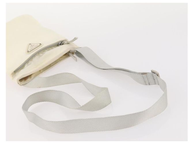 PRADA Borsa a Mano Nylon 2 Set Nero Bianco Auth 174802 - vista 13