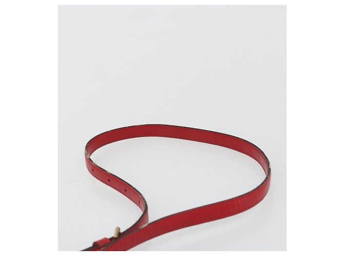 LOUIS VUITTON Borsa a Spalla Epi Saint Cloud PM Rossa M52217 LV Auth 175585 Rosso - vista 14
