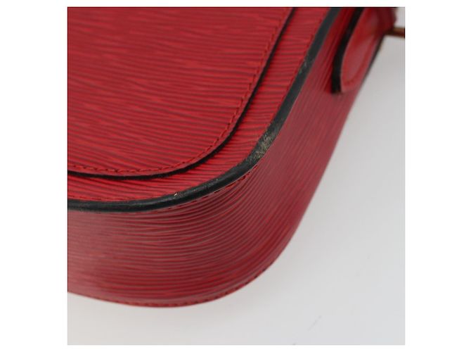 LOUIS VUITTON Borsa a Spalla Epi Saint Cloud PM Rossa M52217 LV Auth 175585 Rosso - vista 17