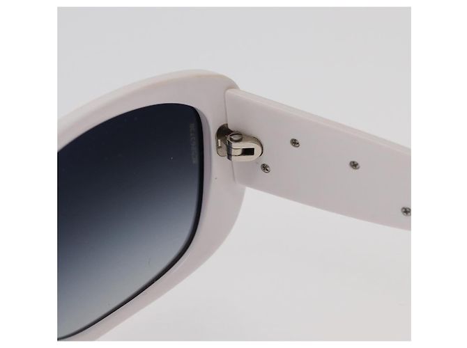 Gafas de sol CHANEL Camelia Plástico Blanco 5186-A CC Auth 176109A - vista 9