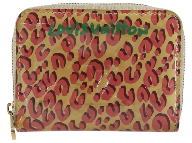 LOUIS VUITTON Monedero Zippy en Vernis Leopardo Broncorail M91484 Auth LV 175990 - vista 13