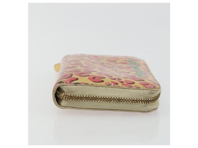 LOUIS VUITTON Monedero Zippy en Vernis Leopardo Broncorail M91484 Auth LV 175990 - vista 3