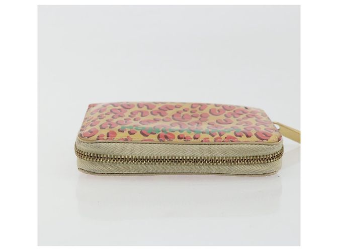 LOUIS VUITTON Monedero Zippy en Vernis Leopardo Broncorail M91484 Auth LV 175990 - vista 5