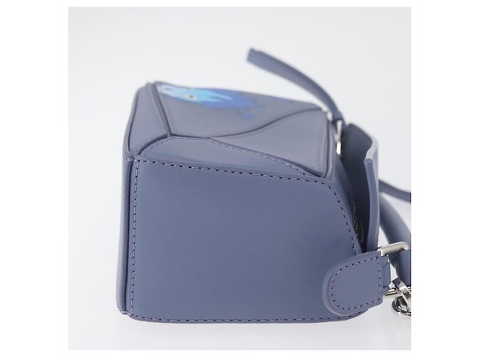 LOEWE - Puzzle Mini Auth Calcifer del Castello Errante di Studio Ghibli 167230SM Argento Blu chiaro - vista 3
