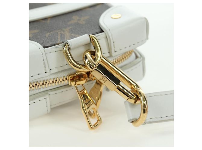 LOUIS VUITTON Monogram NBA Soft Trunk Scatola per Telefono Borsa Bianca M80102 Auth 175616SAM Bianco Monogramma - vista 8