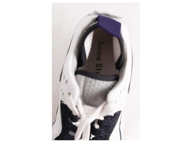 Acne Baskets blanches - vue 5
